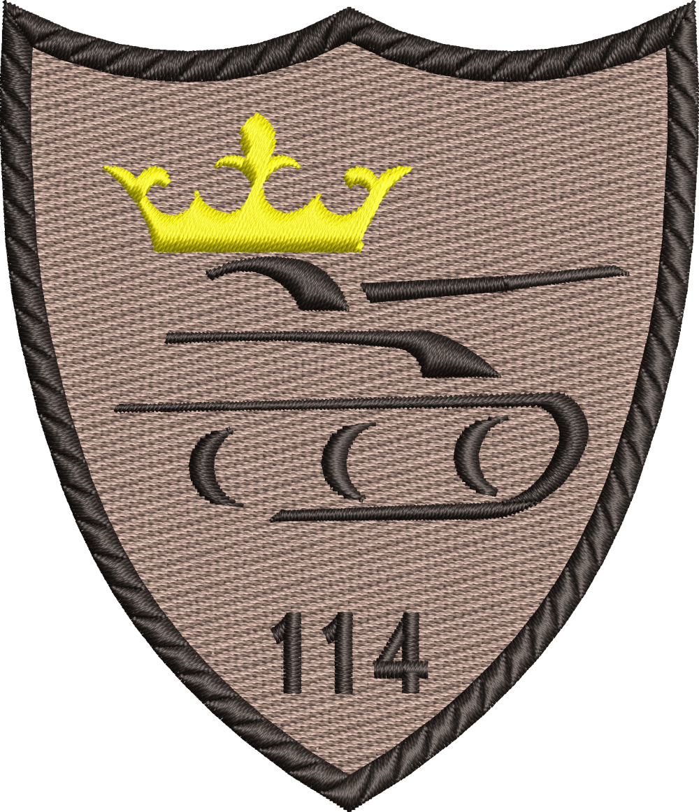 EMBLEMA Batalionul 114 Tancuri „Petru Cercel"